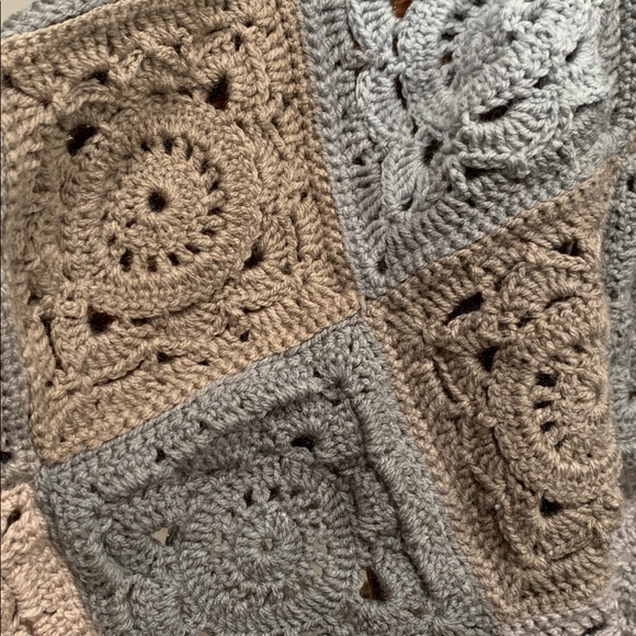 Handcrafted Crochet Baby Blanket - Multicolor - Picture 3 of 3